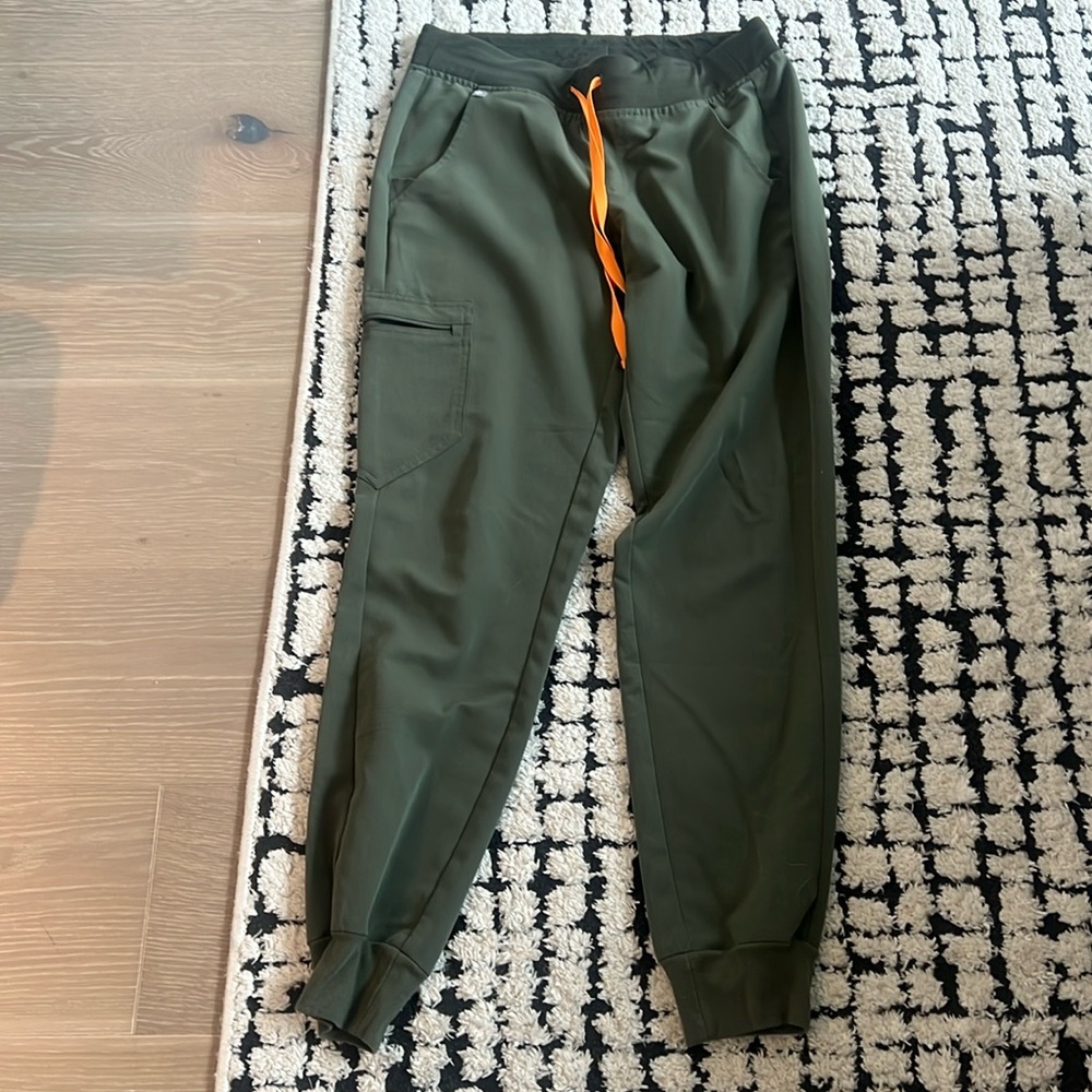 Figs Limited Edition Green Jogger Pants